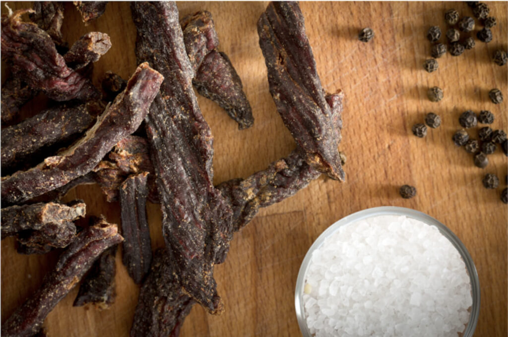 An animal meat jerky